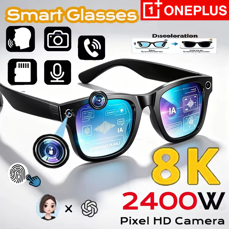 OnePlus NEW 8K 2400MP AI Smart - огляд і ціна Smart Glasses Lens