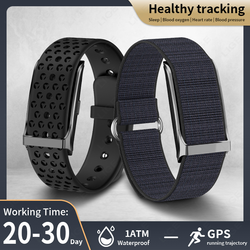 LIGE Smart Watch Heart Rate Bl - огляд і ціна Fall Detection Watch